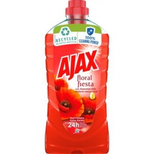 Універсальний засіб для миття підлоги Ajax 1л Red Flowers (12/ящ)