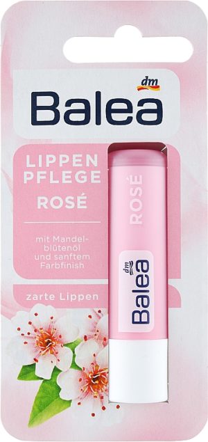 Гігієнічна помада Balea Lippen Pflege Rose