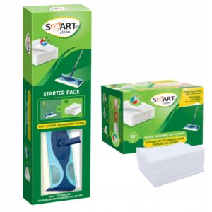 Швабра Smart Clean + 10 сухих серветок 5060411614857