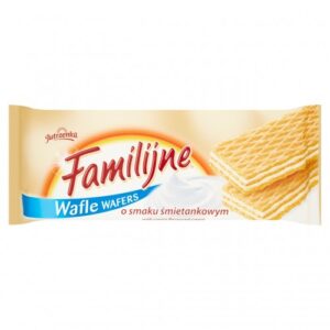 Вафлі Familijne 450 г з вершковим смаком