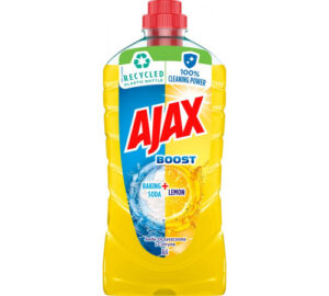 Універсальний засіб для миття підлоги Ajax 1л  Soda Lemon (12/ящ)