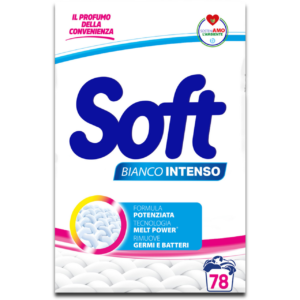 Універсальний пральний порошок Soft Bianco Intenso 3.9кг на 78 прань 8003640015436