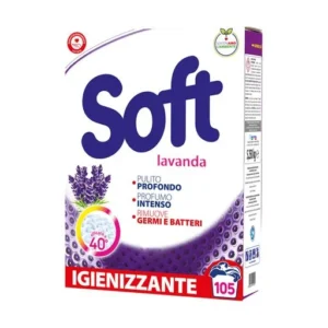 Універсальний пральний порошок Soft Lavanda 5.25кг на 105 прань 8003640011001