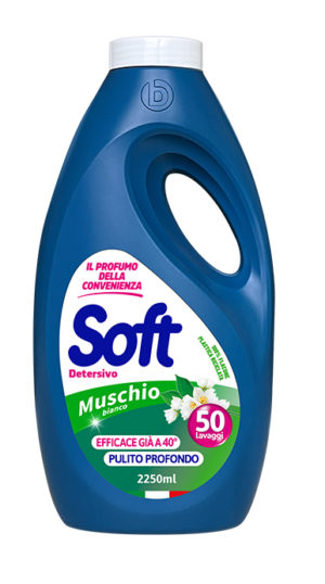 Універсальний гель для прання Soft Muschio Delicato на 50 прань (5/ящ) 8003640022106