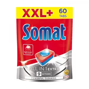 Таблетки для посудомийної машини Somat All in1 60шт