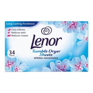 Серветки для сушильної машини Lenor April Fresh 34шт (12/ящ) 8001090747723