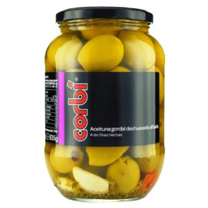 Оливки Corbi гіганти без кісточки 700г. (0228)