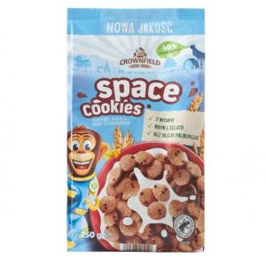 Мюслі Crownfield Space Cookies 250 г (25 шт/ящ)
