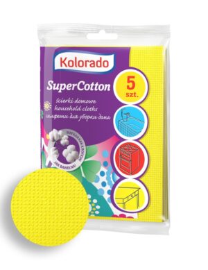 Ганчірка універсальний Kolorado Supercotton 5шт (24/ящ)