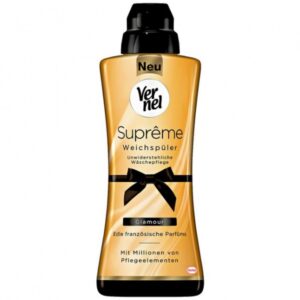 Парфумований концентрований ополіскувач для білизни Vernel  Supreme Glamour (Silan)  1,2л