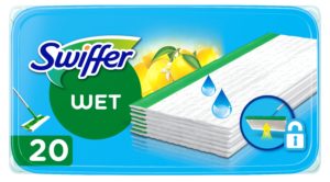 Вологі серветки-запаски для прибирання Swiffer  20шт 8006540308288 (6/ящ)