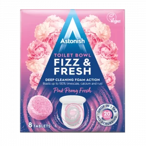 Таблетки для чистки туалету Astonish WC Tabs 8шт Fizz&Fresh Pink (12/ящ)