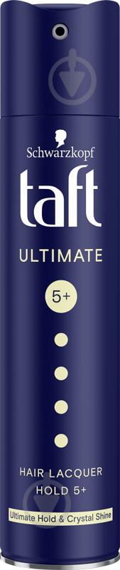 Лак для волосся сильної фіксації Taft 5 Ultimate 250мл (10/ящ)