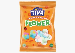 Маршмеллоу Tiva Marschmallow Flower 140г (12/ящ)
