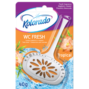 Туалетний блок та WC Kolorado Fresh 40г Tropic