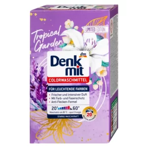 Пральний порошок для кольорового Denkmit colorwaschmittel Tropical Garden 1.3кг на 20 прань (картон)
