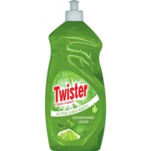 Засіб для миття посуди Twister Lime 1л (10/ящ) 8595196900996