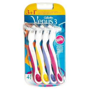 Жіночі станки для гоління Gillette Venus 3+1