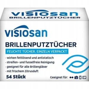 Серветки для окулярів Visisan 54шт