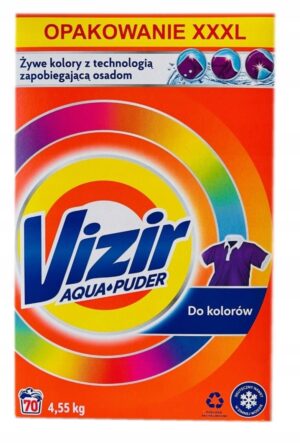 Пральний порошок для кольорового Vizir Kolor 4.55кг на 70 прань