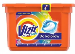 Капсули для кольорового прання Vizir kolor 19шт (6/ящ)