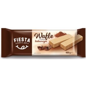 Вафлі Fiesta 400г шоколадні (12/ящ)