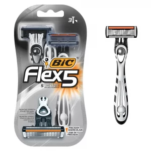 Станки для гоління Bic Flex 5 3шт (10/ящ) 3086123220614
