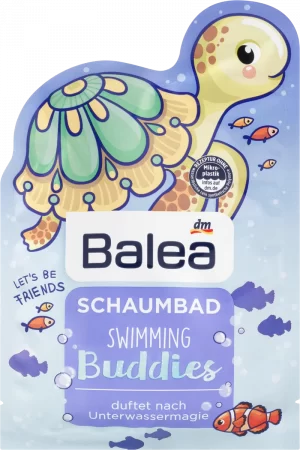 Дитяча піна для ванни Balea ShaumBad Swimming 40мл черепашка