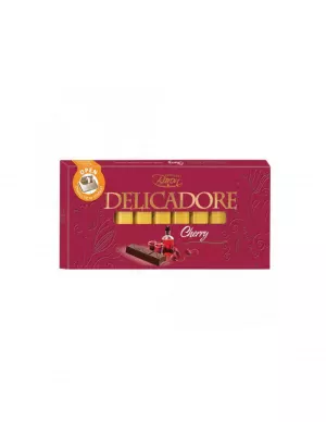 Шоколадка Delecadore Cherry 200г з вишневим лікером (12/ящ)