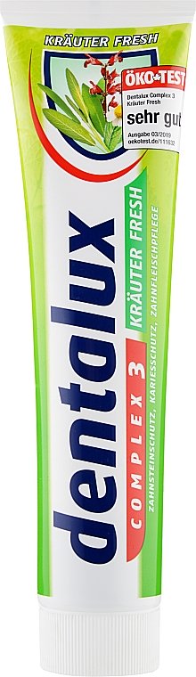 Зубна паста Dentalux Krauter 125мл