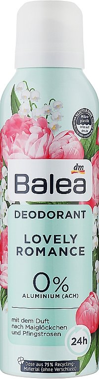 Дезодорант жіночий Balea Lovely Romance 200мл (15/ящ)