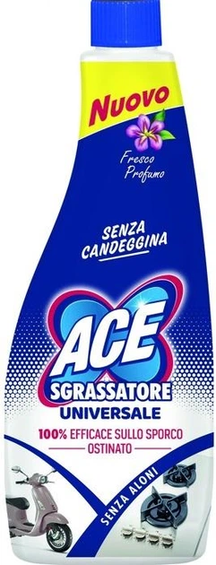 Універсальний засіб для чищення Ace Sgrassatore Uniewrsale 500мл (6/ящ)