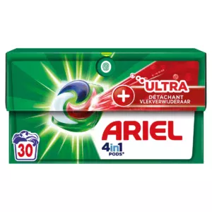 Унівепсальні капсули для прання Ariel Extra 4в1 30шт (4/ящ)