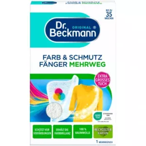 Серветка для захисту кольорових речей Dr.Beckmann Farb&Shumtz  на 35 прань  (6/ящ) 4008455063614