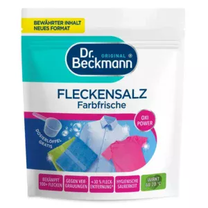 Кисневий порошок для кольорового Dr.Beckmann Fleckensalz Farbfrishe 400г (8/ящ) 4008455095912