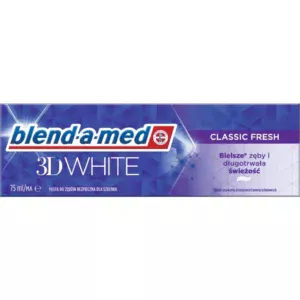 Зубна паста Blend-a-med 3D White Classic Fresh 75мл