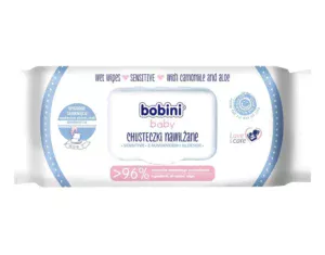 Дитячі вологі серветки Bobini sensetive 60шт (24/ящ)