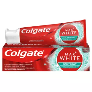 Зубна паста Colgate Max White Clay&Minerals 75мл (12/ящ) 8718951380103