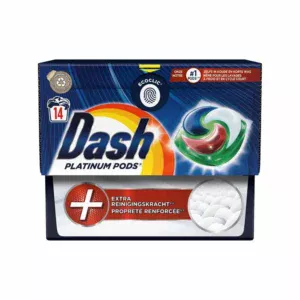 Капсули для білого прання Dash Platinum 14шт (4/ящ)