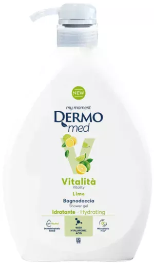 Гель для душу Dermomed Bagnodoccia Vitalita Lime 1л (6/ящ)