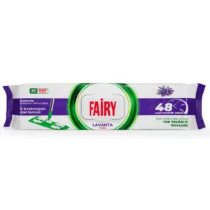 Змінні вологі серветки для швабри Fairy Lavander 50шт (6/ящ)