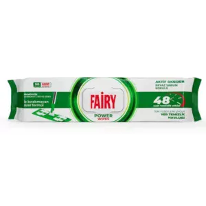 Змінні вологі серветки для швабри Fairy Wibes 50шт (6/ящ)