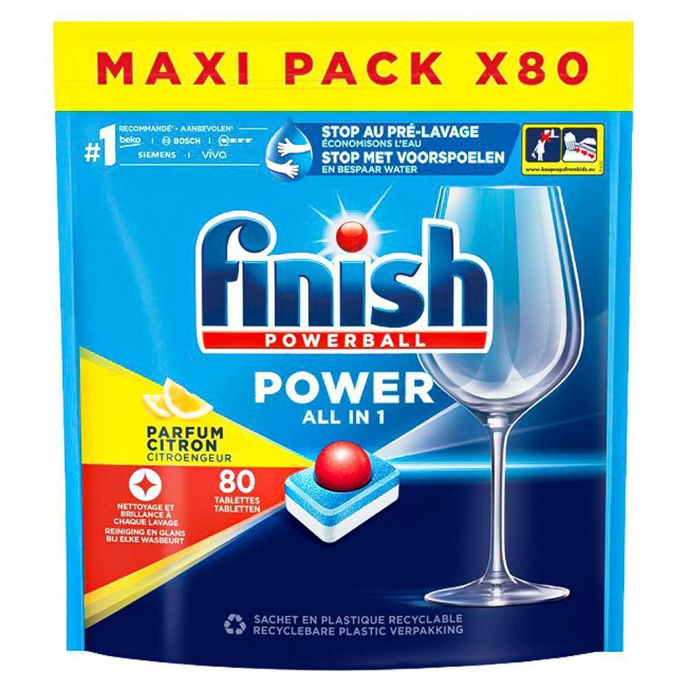 Finish power 80