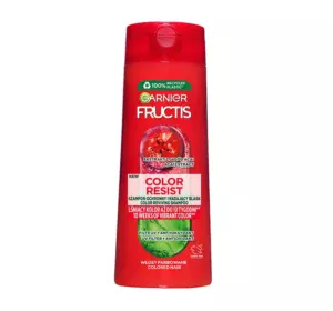 Шампунь відновлюючий для фарбованого волосся Garnier Fructis Color Resist 400мл (6/ящ)