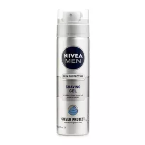 Гель для гоління Nivea Silver Protect 200мл