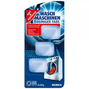 Таблетки для чистки пральної машини G&G Washinen Reiniger Tabs 3*20г (12/ящ) 4311501664605