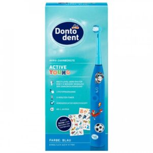 Електрична зубна щітка для дітей Dontodent Active (голуба) 4066447773262