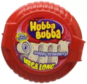 Жуйка Hubba Bubba Strawberry 56г полуниця (червона)