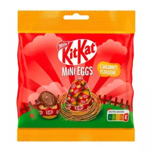 Шоколадні цукерки KitKat Mini Eggs Caramel 90г (16/ящ)
