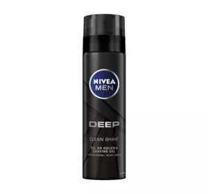 Гель для гоління Nivea Deep 200мл (12/ящ) 9005800297156